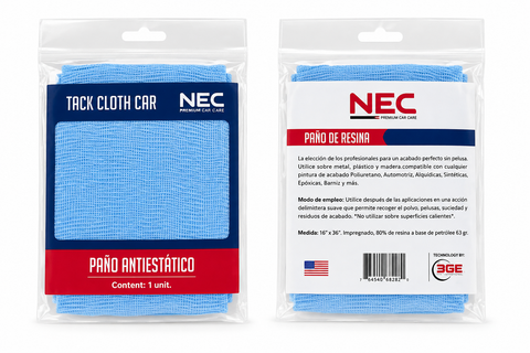 C-Tech Blue & White Tack Cloth (Gauze), 14 in × 32 in — 10 Pack