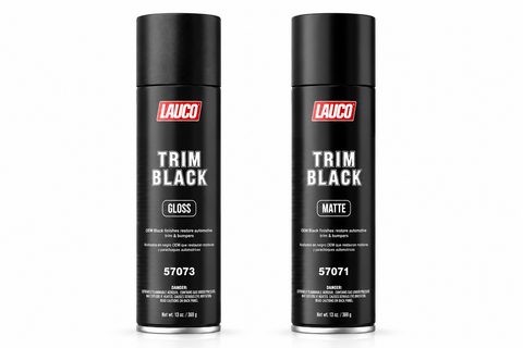 LAUCO 57071/57073 Trim Black Automotive Aerosol Spray Paint — 13 oz