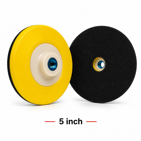 C-Tech Yellow Polisher Backing Plate, M14 Thread — 1 PC