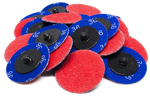 C-Tech Premium Ceramic Quick Change Disc, Orange, 50 PCS