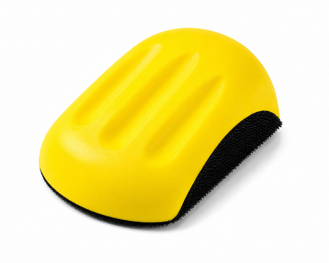 C-Tech HB102 Mouse Hand Sanding Block, 3.4” × 6” × 1.8”