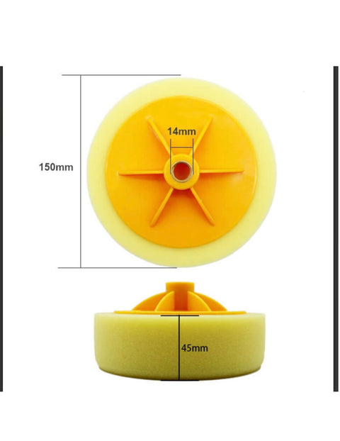 C-Tech Polishing Foam Pad Series, 6 in, Hook & Loop — 1 PC
