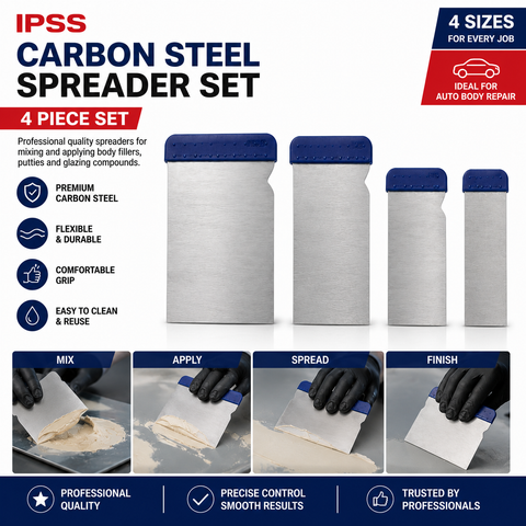 C-Tech IPSS Carbon Steel Spreader Set — 4 PCS