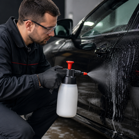 C-Tech SPR01 Premium Pressure Solvent Sprayer with Viton® Seals, 1 L