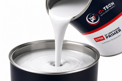 C-Tech CT710 1 Gallon 2K Urethane Primer with Hardener — Multiple Colors
