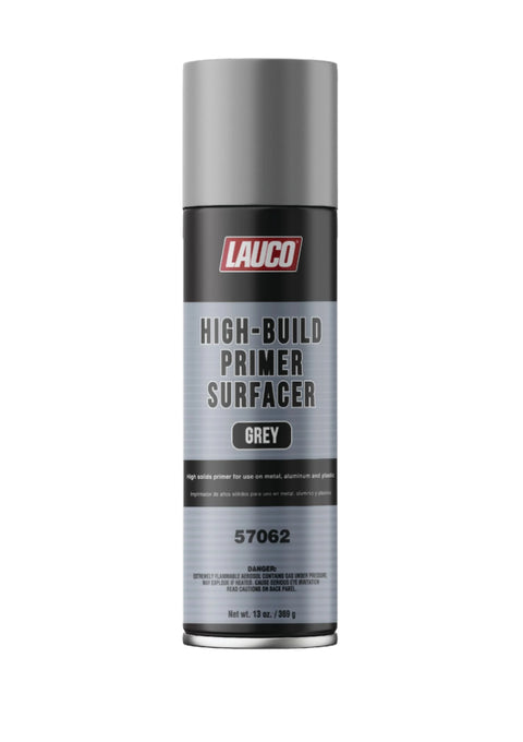 LAUCO Automotive Primer Aerosol Spray Paint — Grey High-Build & Grey Self-Etching Primer, 13 oz