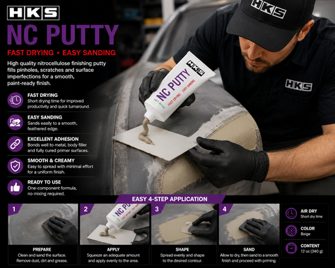 HKS NC Putty Tube, 12 oz