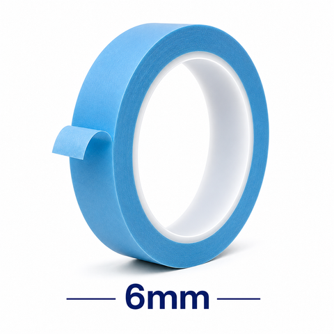 Finishing Blue Performance Masking Tape, Automotive Refinish Grade, 60 yd
