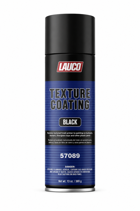 LAUCO 57089 Automotive Texture Coating Aerosol Spray — Black, 13 oz