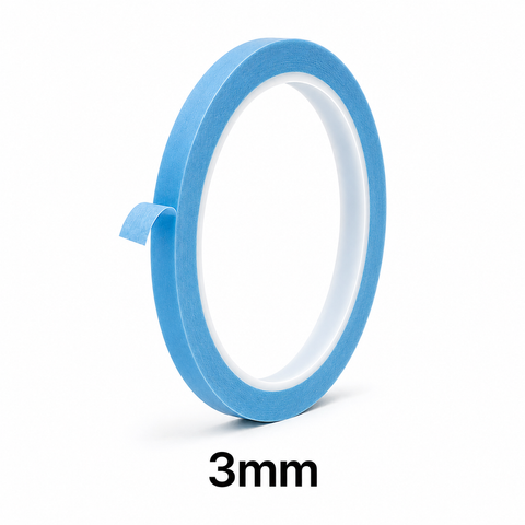Finishing Blue Performance Masking Tape, Automotive Refinish Grade, 60 yd