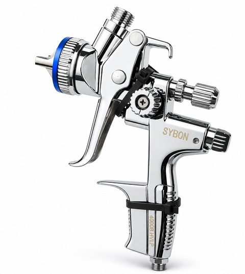HVLP 4000B Professional Spray Gun, 1.3 mm Nozzle — 1 PCS
