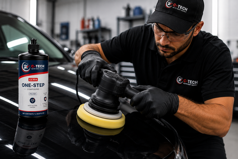C-Tech CC304 1-Step Professional Polishing Compound — 32 oz