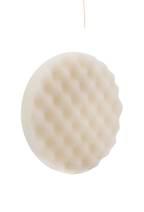 C-Tech 8 in White Waffle Foam Buffing Pad — Professional Finishing & Polishing Pad