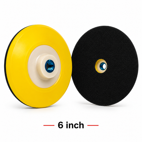 C-Tech Yellow Polisher Backing Plate, M14 Thread — 1 PC