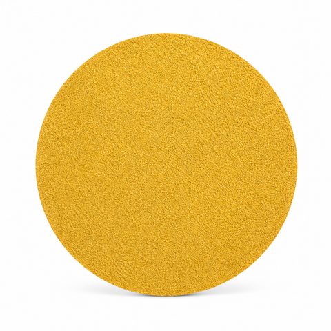 C-Tech Yellow Sanding Disc, 8 in (203 mm) Diameter, Hook & Loop — 15PK