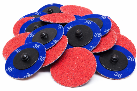 C-Tech Premium Ceramic Quick Change Disc, Orange, 50 PCS