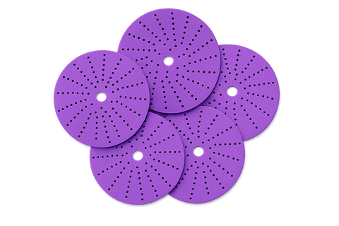 C-Tech Violet Ceramic Film Disc, 150 mm, Multi-Hole — 100 PK