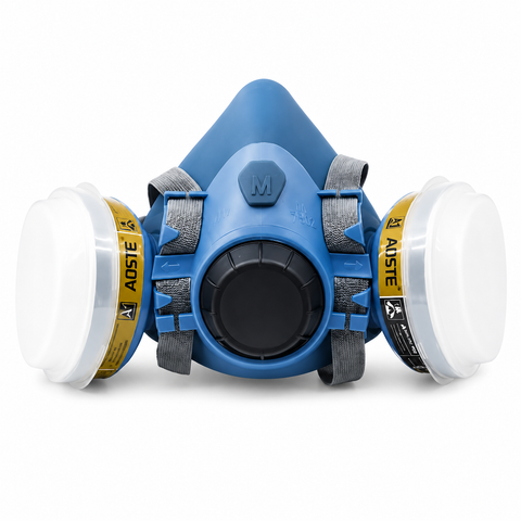 750P Half Face Reusable Paint Respirator- Medium