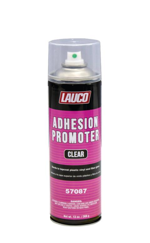 LAUCO 57087 Clear Adhesion Promoter Automotive Aerosol Spray — Plastic, Vinyl & Fiberglass, 13 oz
