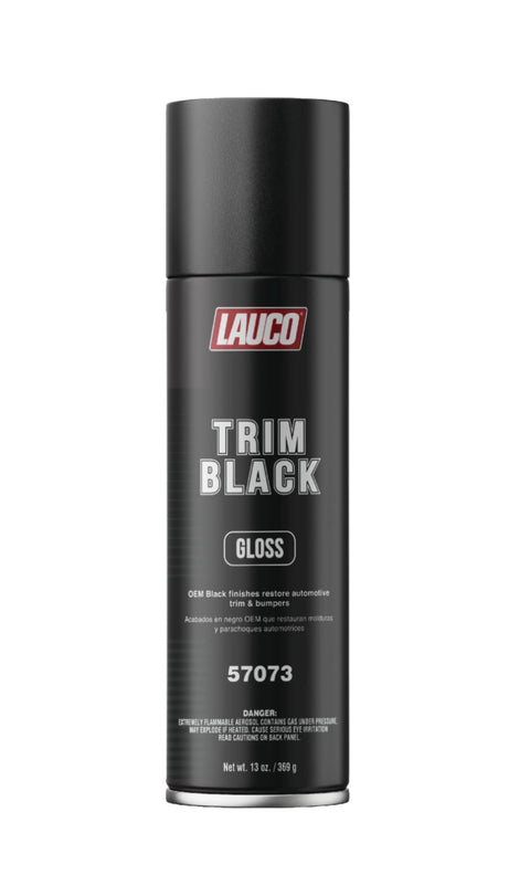 LAUCO 57071/57073 Trim Black Automotive Aerosol Spray Paint — 13 oz