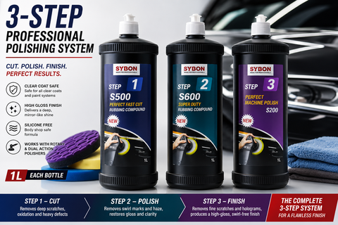 C-Tech 3-Step Polishing Compound Kit — 32 oz Each
