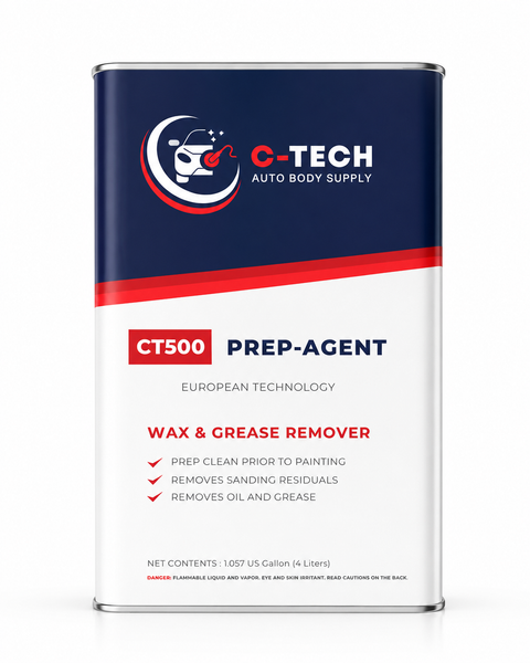 C-Tech CT500 Prep-Agent Wax and Grease Remover — 1 Gallon (4 L)