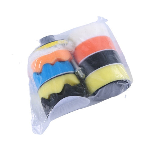 C-Tech 11-Piece 3" Drill Buffing Pad & Car Foam Polishing Kit