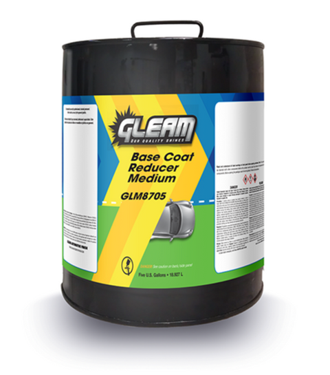 Gleam GLM8855 Base Coat Reducer Slow- 5 Gal