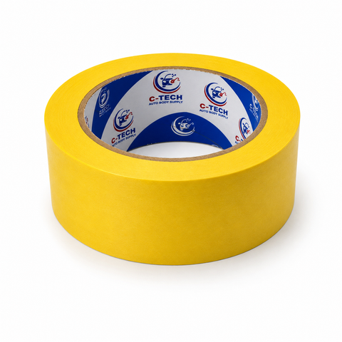 C-Tech Premium Yellow High-Temperature Masking Tape,  60 yd